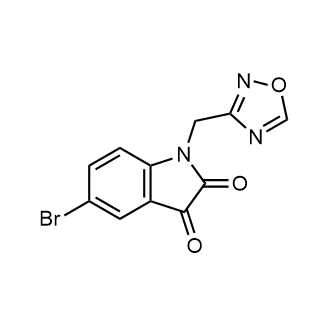 5-Bromo-1-(1,2,4-oxadiazol-3-ylmethyl)-2,3-dihydro-1h-indole-2,3-dione|CS-0253111