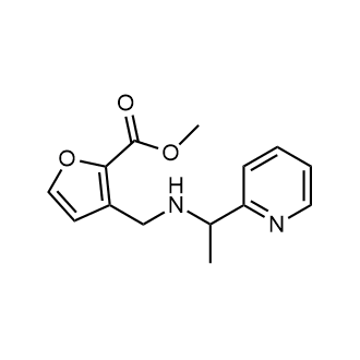 Methyl 3-({[1-(pyridin-2-yl)ethyl]amino}methyl)furan-2-carboxylate|CS-0253185