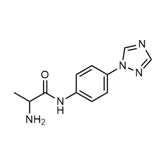 2-Amino-n-[4-(1h-1,2,4-triazol-1-yl)phenyl]propanamide|CS-0253197