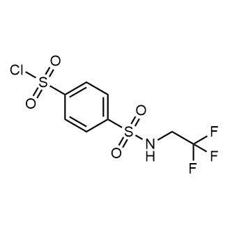 4-[(2,2,2-trifluoroethyl)sulfamoyl]benzene-1-sulfonyl chloride|CS-0253319