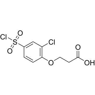 3-[2-chloro-4-(chlorosulfonyl)phenoxy]propanoic acid|CS-0253349