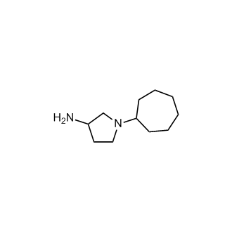 1-Cycloheptylpyrrolidin-3-amine|CS-0253413