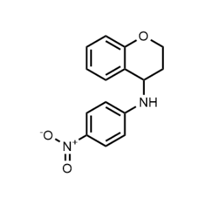 N-(4-Nitrophenyl)-3,4-dihydro-2H-1-benzopyran-4-amine|CS-0253438