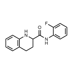 N-(2-Fluorophenyl)-1,2,3,4-tetrahydroquinoline-2-carboxamide|CS-0253484