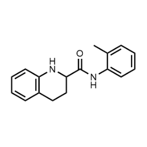 N-(2-Methylphenyl)-1,2,3,4-tetrahydroquinoline-2-carboxamide|CS-0253486