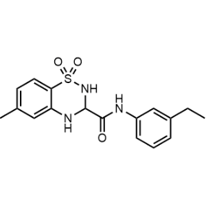 N-(3-Ethylphenyl)-6-methyl-1,1-dioxo-3,4-dihydro-2H-1lambda6,2,4-benzothiadiazine-3-carboxamide|CS-0253599