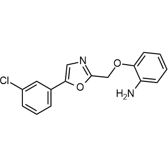 2-{[5-(3-chlorophenyl)-1,3-oxazol-2-yl]methoxy}aniline|CS-0253662