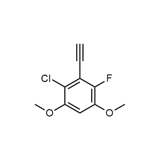 2-Chloro-3-ethynyl-4-fluoro-1,5-dimethoxybenzene|CS-0253840