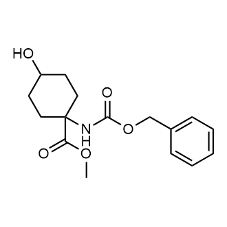 Methyl 1-(((benzyloxy)carbonyl)amino)-4-hydroxycyclohexane-1-carboxylate|CS-0253858