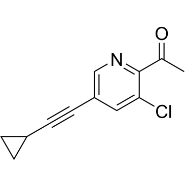 1-(3-Chloro-5-(cyclopropylethynyl)pyridin-2-yl)ethan-1-one|CS-0253871