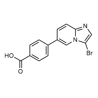 4-(3-Bromoimidazo[1,2-a]pyridin-6-yl)benzoic acid|CS-0253883