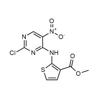 Methyl 2-((2-chloro-5-nitropyrimidin-4-yl)amino)thiophene-3-carboxylate|CS-0253914