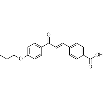 (E)-4-(3-Oxo-3-(4-propoxyphenyl)prop-1-en-1-yl)benzoic acid|CS-0253974