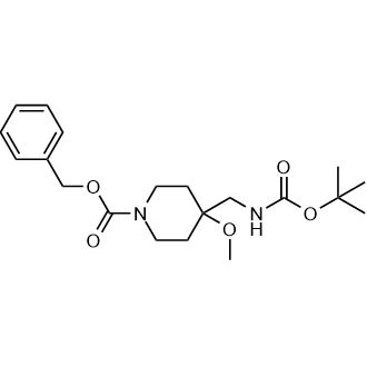 Benzyl 4-(((tert-butoxycarbonyl)amino)methyl)-4-methoxypiperidine-1-carboxylate|CS-0254237