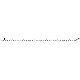 N-(35-Azido-3,6,9,12,15,18,21,24,27,30,33-undecaoxapentatriacontyl)-2-bromoacetamide|CS-0254359
