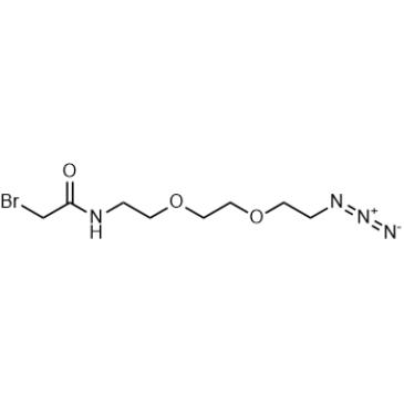 Bromoacetamido-PEG2-azide|CS-0254379