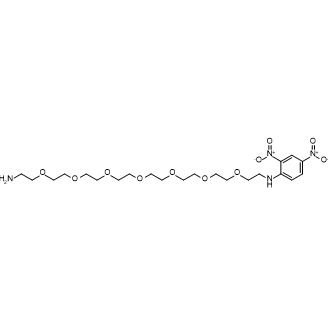N1-(2,4-Dinitrophenyl)-3,6,9,12,15,18,21-heptaoxatricosane-1,23-diamine|CS-0254380