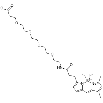 1-(5,5-Difluoro-7,9-dimethyl-5H-5lambda4,6lambda4-dipyrrolo[1,2-c:2',1'-f][1,3,2]diazaborinin-3-yl)-3-oxo-7,10,13,16-tetraoxa-4-azanonadecan-19-oate|CS-0254386