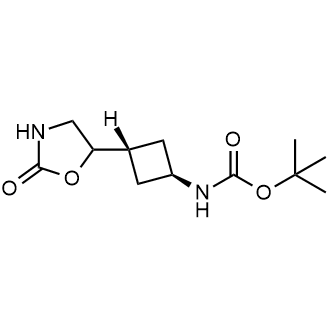 tert-Butyl (rel-3-(2-oxooxazolidin-5-yl)cyclobutyl)carbamate|CS-0254473