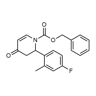 Benzyl 2-(4-fluoro-2-methylphenyl)-4-oxo-3,4-dihydropyridine-1(2H)-carboxylate|CS-0254601