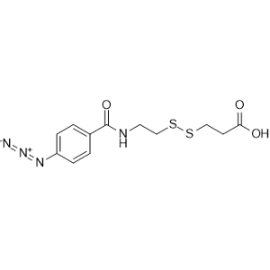 3-((2-(4-Azidobenzamido)ethyl)disulfanyl)propanoic acid|CS-0254615