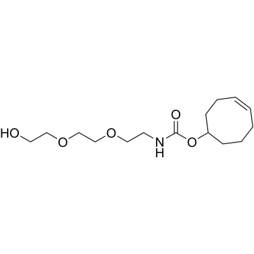 Cyclooct-4-en-1-yl(2-(2-(2-hydroxyethoxy)ethoxy)ethyl)carbamate|CS-0254684