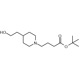 tert-Butyl 4-(4-(2-hydroxyethyl)piperidin-1-yl)butanoate|CS-0254704