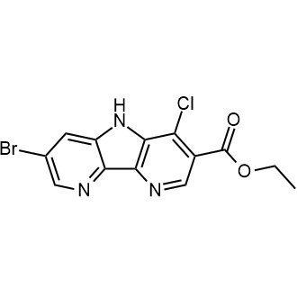 Ethyl 7-bromo-4-chloro-5H-pyrrolo[3,2-b:4,5-b']dipyridine-3-carboxylate|CS-0254804