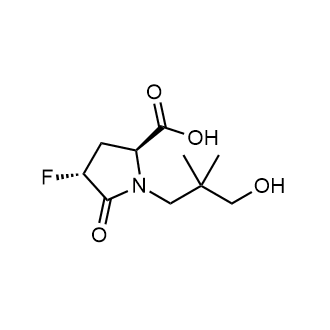 (2S,4R)-4-Fluoro-1-(3-hydroxy-2,2-dimethylpropyl)-5-oxopyrrolidine-2-carboxylic acid|CS-0254844
