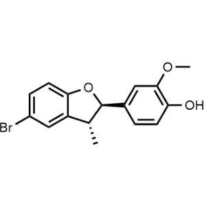 4-((2R,3R)-5-Bromo-3-methyl-2,3-dihydrobenzofuran-2-yl)-2-methoxyphenol|CS-0255032