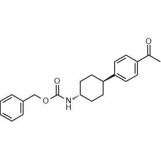 Benzyl (rel-4-(4-acetylphenyl)cyclohexyl)carbamate|CS-0255077