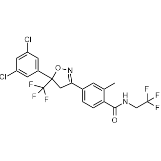 4-(5-(3,5-Dichlorophenyl)-5-(trifluoromethyl)-4,5-dihydroisoxazol-3-yl)-2-methyl-N-(2,2,2-trifluoroethyl)benzamide|CS-0255195