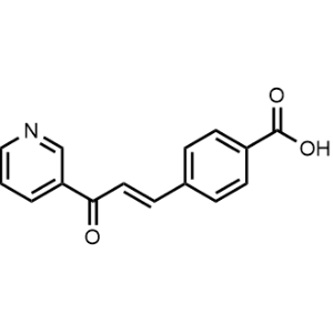(E)-4-(3-Oxo-3-(pyridin-3-yl)prop-1-en-1-yl)benzoic acid|CS-0255202