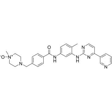 1-Methyl-4-(4-((4-methyl-3-((4-(pyridin-3-yl)pyrimidin-2-yl)amino)phenyl)carbamoyl)benzyl)piperazine 1-oxide Imatinib Impurity|CS-0255276