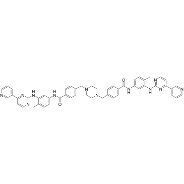 4,4'-(Piperazine-1,4-diylbis(methylene))bis(N-(4-methyl-3-((4-(pyridin-3-yl)pyrimidin-2-yl)amino)phenyl)benzamide) Imatinib Impurity|CS-0255282