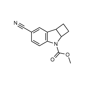 Methyl 6-cyano-1,2,2a,7b-tetrahydro-3H-cyclobuta[b]indole-3-carboxylate|CS-0255464