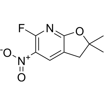 6-Fluoro-2,2-dimethyl-5-nitro-2,3-dihydrofuro[2,3-b]pyridine|CS-0255572