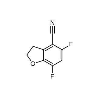 5,7-Difluoro-2,3-dihydrobenzofuran-4-carbonitrile|CS-0255709