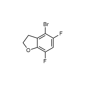 4-Bromo-5,7-difluoro-2,3-dihydrobenzofuran|CS-0255710