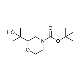 tert-Butyl 2-(2-hydroxypropan-2-yl)morpholine-4-carboxylate|CS-0255719