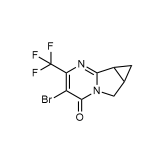 3-Bromo-2-(trifluoromethyl)-6,6a,7,7a-tetrahydro-4H-cyclopropa[3,4]pyrrolo[1,2-a]pyrimidin-4-one|CS-0255844