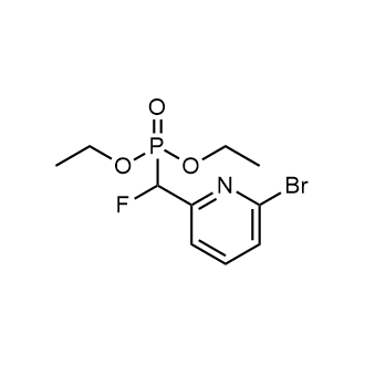 Diethyl ((6-bromopyridin-2-yl)fluoromethyl)phosphonate|CS-0255938