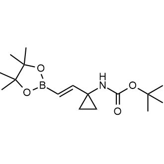 tert-Butyl (1-(2-(4,4,5,5-tetramethyl-1,3,2-dioxaborolan-2-yl)vinyl)cyclopropyl)carbamate|CS-0255964