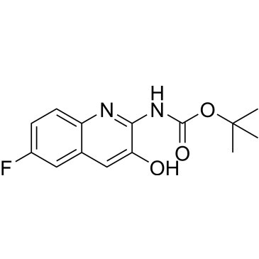 tert-Butyl (6-fluoro-3-hydroxyquinolin-2-yl)carbamate|CS-0256000