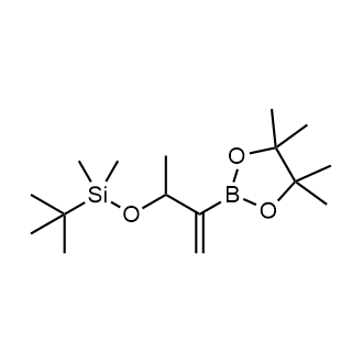 tert-Butyldimethyl((3-(4,4,5,5-tetramethyl-1,3,2-dioxaborolan-2-yl)but-3-en-2-yl)oxy)silane|CS-0256078