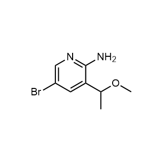 5-Bromo-3-(1-methoxyethyl)pyridin-2-amine|CS-0256116