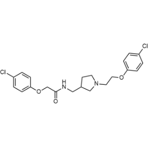 2-(4-Chlorophenoxy)-N-((1-(2-(4-chlorophenoxy)ethyl)pyrrolidin-3-yl)methyl)acetamide|CS-0256233