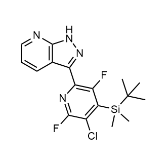 3-(4-(tert-Butyldimethylsilyl)-5-chloro-3,6-difluoropyridin-2-yl)-1H-pyrazolo[3,4-b]pyridine|CS-0256248