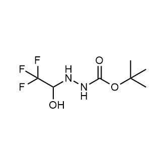 1-({[(tert-butoxy)carbonyl]amino}amino)-2,2,2-trifluoroethan-1-ol|CS-0256397