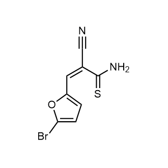 (2e)-3-(5-Bromofuran-2-yl)-2-cyanoprop-2-enethioamide|CS-0256558